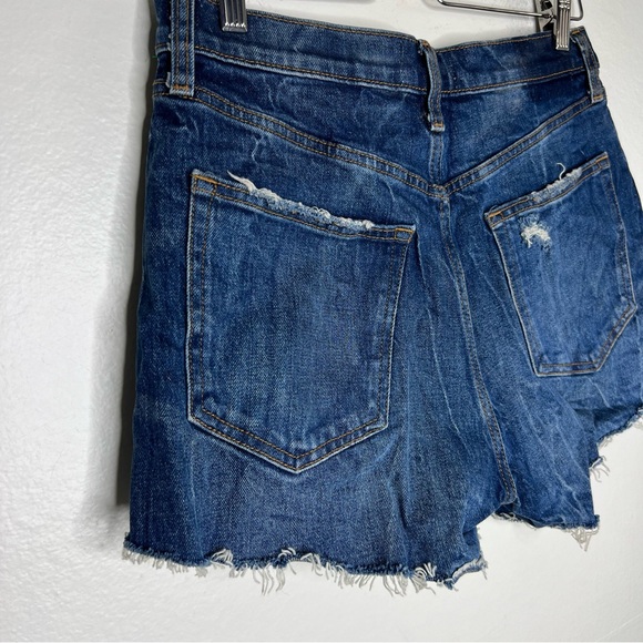 Abercrombie & Fitch High Rise Mom Short Sz 28/6 - Picture 4 of 6